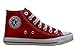 S-3 Women's High Top Classic Canvas Fashion Sneaker (7 B(M) US, Red)