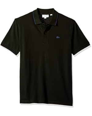 Men's Short Sleeve Semi Fancy Stretch Pique Slim Polo, PH3155