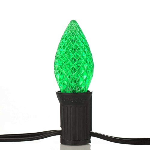 25 Pack C7 Led Replacement Christmas Light Bulb, C7 Shatterproof Led