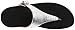 FitFlop Women's The Skinny Flip Flop, Silver, 7 M US