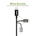 iPhone Charger, Omars Lightning to USB Cable Compatible with iPhone 7 iPhone 7 Plus iPhone 6s 6 Plus 5s 5c 5, iPad Pro, Air 2, iPad Mini 4 3 2, iPod Touch [Apple MFi Certified] Black 3ft