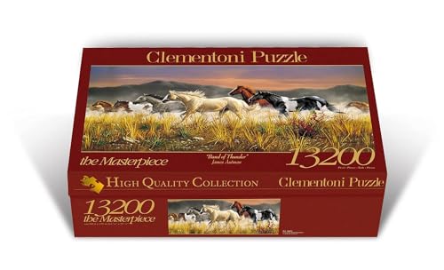 Clementoni 38006 Band Of Thunder – Puzzle 13200 Teile, Geschicklichkeitsspiel für die ganze Familie, farbenfrohes Legespiel, Erwachsenenpuzzle ab 14 Jahren