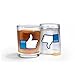 Genuine Fred I LIKE SHOTS Thumbs-Up/Thumbs-Down Shotglasses, Set of 2
