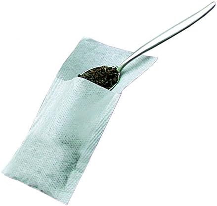 T-Sac Filter Bags, Disposable Tea Infuser, Number 1-Size, 1-Cup Capacity, Set of 100, Fabric, White, # 1, 100 Count - Image 4