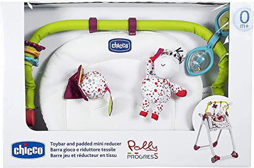 Chicco Kit 0+; Set consisting of a Game Bar and Textile Reducer, suitable for Chicco Polly Progres5 and Polly2Start high chairs