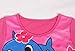 Coralup Toddler Girls Short Sleeve Nightgown Dress(Rose,2-3T)