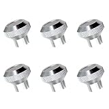 Parts Train 76-86 Jeep CJ5 Series Dash SUV, CJ Knob Kit, incl. 6 knobs, Aluminum (1976 76 1977 77 1978 78 1979 79 1980 80 1981 81 1982 82 1983 83 1984 84 1985 85 1986 86) J400704 5459189ALK