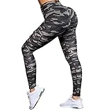 RUUHEE Women Cargo Pants with Pockets Scrunch Butt