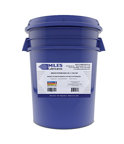 Miles Evercool Ec1 50/50 Ready to Use Extended Life Red Antifreeze 5 Gallon Pail