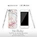 AknaCase Case Compatible with iPhone 6 Plus & 6s Plus Marble, Akna Glamour Series Flexible Hard TPU Cover (#38-U.S)