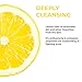 Lemon Face Brightening & Radiance Deep Clean Gel Mask Vegan Hydrating Acne Fighter Moisture Repair Antioxidant Anti-Aging for All Type Skin Natural Organic Ingredients Hyaluronic Acid for Men-Women
