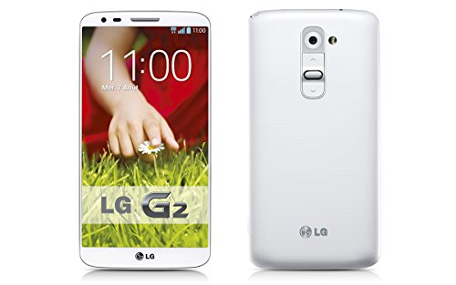 LG G2 D802 4G LTE 16GB Unlocked GSM Quad-Core Android Smartphone - White - International Version No Warranty