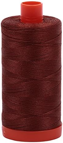 Aurifil Mako Cotton Thread Solid 50wt 1422yds Copper Brown