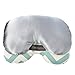 Perfection Collection Migraine Relief Eye Pillow Masks, Flaxseed Filled for Hot and Cold Pain Relief Therapy (Adult, Blue Chevron)