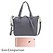 Outtop Messenger Bag Cross Body Hobo Handbag Tote Shoulder Bags for Women Girl (Gray)