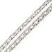 DIY Top Grade 12mm Width Silver Flat Metal Iron Chains Handbag Chains Handbag Accessories Purse Handles Clutch Straps Shoulder Straps Replacement 27.6 Inches