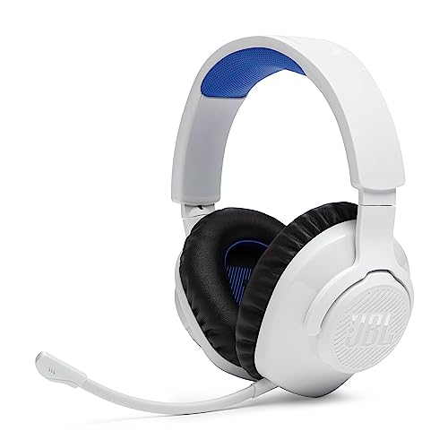 JBL Quantum 360P Over-Ear Gaming Kopfhörer – Für die Playstation sowie PC, Mac und Nintendo Switch – Mit Boom Mikrofon und 22 Stunden Akkulaufzeit – W