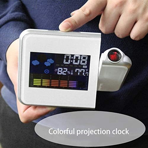 CamKpell Reloj electrónico Digital de pronóstico del Tiempo Reloj ...