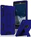 SKYLMW All-New Amazon Fire HD 8 (2016 6th Generation) Case,[Kickstand Feature],Shock-Absorption/High Impact Resistant Heavy Duty Armor Defender Case,Blue