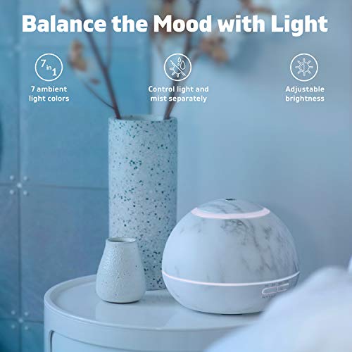 HATHASPACE Marble Essential Oil Aroma Diffuser, 350ml Aromatherapy