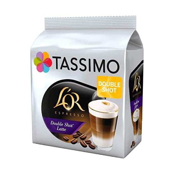 Tassimo L'OR Double Shot Latte Macchiato Kaffeepads - 10 Packungen (80 Getränke) – Bild 3
