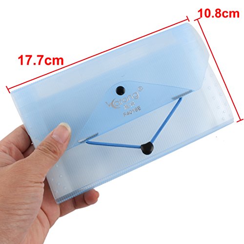 uxcell Envelope Size Expanding 13 Pocket Document File Coupon Accordion Organizer Folder