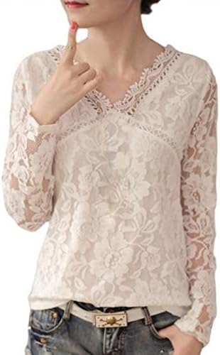 ブラウス レディース 花柄 刺繍 長袖 直営店 カットソー 涼しい 夏 レース トップス シャツ きれいめ