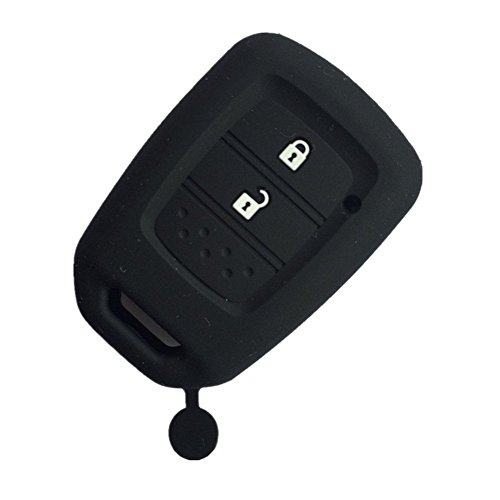 Booster Mike Honda Fit Hrv Vezel Xrv Crv Accord Jazz City 2014-2016 2 Buttons Silicone Smart Key Remote Case Cover Fob Holder Small Black