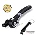 Can Opener, Stainless Steel Manual Can Bottle Opener with Smooth Edge, Handheld Bottle Tin Opener, Food Grade Heavy Duty with Anti-slip Hand Grip