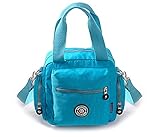Fansela(TM) Women's Travel Waterproof Nylon Tote Single Shoulder Crossbody Handbag