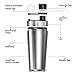 Stainless Steel Protein Shaker Bottle Insulated Keeps Hot/Cold Dishwasher Safe/Double Wall/Odor Resistant/Sweatproof/Leakproof/BPA Free 20 oz (Silver)