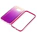Samsung Galaxy S7, G9300 Gradient Color Mirror Soft TPU Case with Shockproof PC Bumper for S7 (Rose)