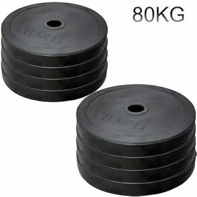 Juego de discos de pesas para ejercicios de fitness, 5 cm, 20/40 ...