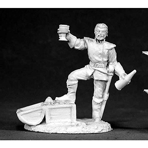 Reaper Miniatures Rudiger Pirate Lord #2508 Dark Heaven Legends Unpainted Metal