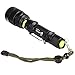 WindFire® S16 2000 Lumens Zoomable CREE XM-L T6 U2 LED Rechargeable Torch Flash Light Lamp With Clip and Lanyard Strip 5 Modes Bike Lamp Flashlight CREE LED Headlight 18650 Battery Lamp Torch Flashlight for Hunting, Cycling (Batteries not included)