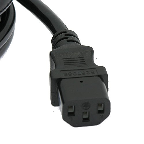 GOWOS (20 Pack) 1Ft Power Extension Cord C13 to C14 Black/SJT 16/3