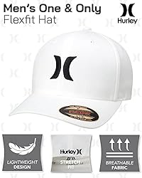 Hurley One & Only Men's Hat, Size Small-Medium, White
