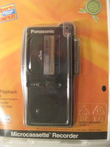 Panasonic-Microcassette-Recorder-RN-404-VAS-Voice-Activated-Voice-Recorder