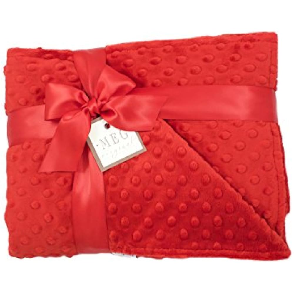 red minky blanket