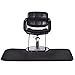 Giantex 3 x 5 ft Salon Floor Mat Barber Shop Chair Floor Anti Fatigue Mat for Hair Styling Rectangle Comfort Beauty Salon Chair Floor Mats, Black