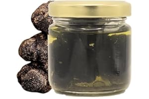 Spartacus Truffle Black Whole Truffle in Olive Oil – Italian Gourmet Delicacy – Authentic Fine Dining Ingredient – Exquisite Black Truffles for Chefs & Food Lovers – Gift Jar