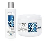 L'Oreal Professional X-tenso Care Straight Shampoo 250ml & Masque 196g Combo Pack by L'Oreal Paris