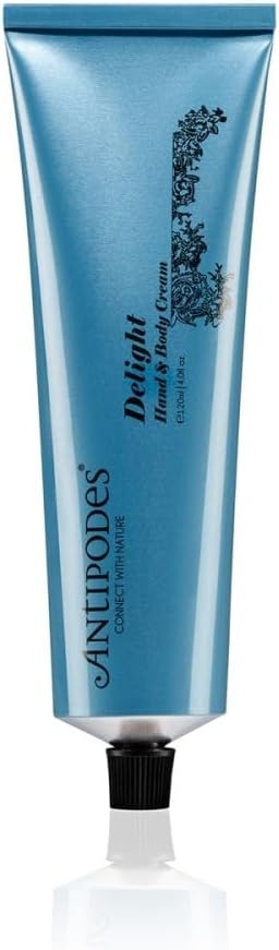 Antipodes Delight Hand & Body Cream Avocado Oil Macadamia Nut Oil Hydrates 120ml