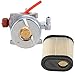 LV195EA Carburetor for Tecumseh 640350 640303 640278 640271 640338 LEV120 LEV100 LV195XA 4 Cycle Vertical Engine with 36905 Air Filter by TOPEMAI