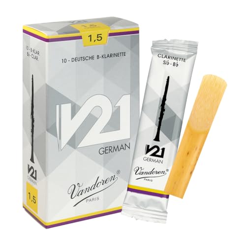 Vandoren German CR8615 V21 Clarinet Reeds pack of 10 Units