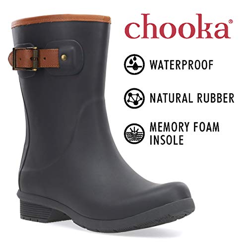 memory foam rain boots