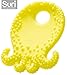 Mayapple Baby Teething Toys, Nautical Silicone Teethers (Set of 3), Suri The Octopus and Friends Teether - Lemon Set - Patented