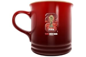 2026 FIFA World Cup Canada 14oz Stoneware Coffee Mug, Red