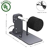 Sunnywoo Cup Turner, Cup Turner for Crafts Tumbler,Cuptisserie for Epoxy Glitter Tumbler Cups,Metal Turner with Independence Switchï¼ŒSingle Cup Turner Spinner with 2 Wands,Dark Gray(2019 Updated)