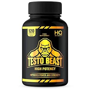 Test-Booster-for-Men-120-Capsules-Magnesium-Zinc-and-Vitamin-D-Vegan-Made-in-The-UK-GMP-Approved-New-Formula-Beast-and-Bulk-Nutrition Test Booster for Men | 120 Capsules | Magnesium, Zinc and Vitamin D | Vegan | Made in The UK | GMP Approved | New…